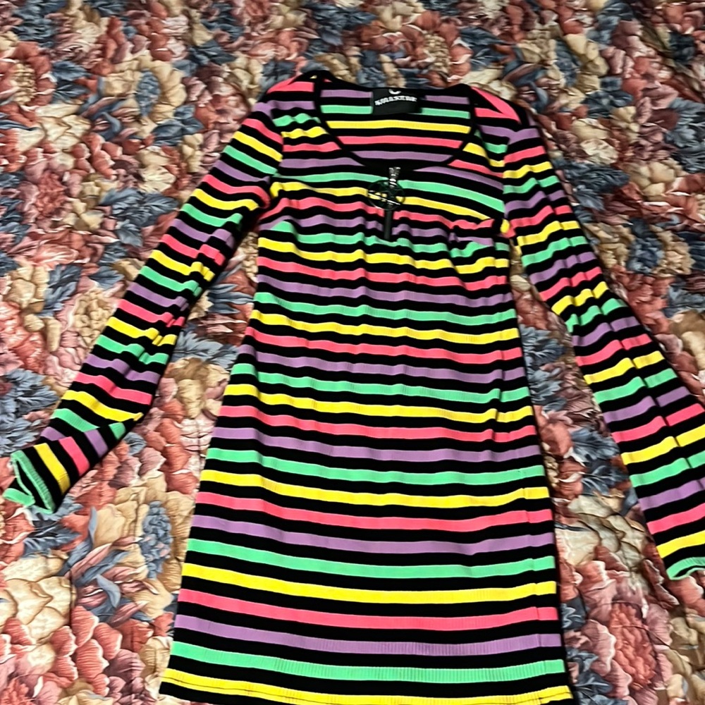 Taste The Rainbow mini dress from Killstar